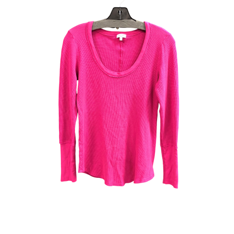 Top Long Sleeve By Splendid In Purple, Size: L