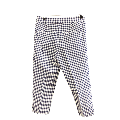 Pants Cropped By Coldwater Creek In Plaid Pattern, Size: 4