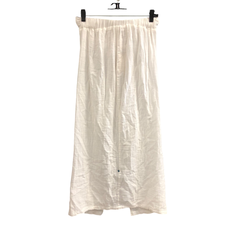 Skirt Maxi By Elan In White, Size: M