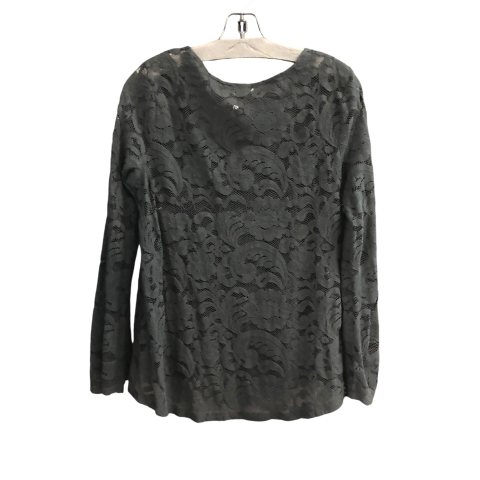 Top Long Sleeve By Express In Black, Size: L