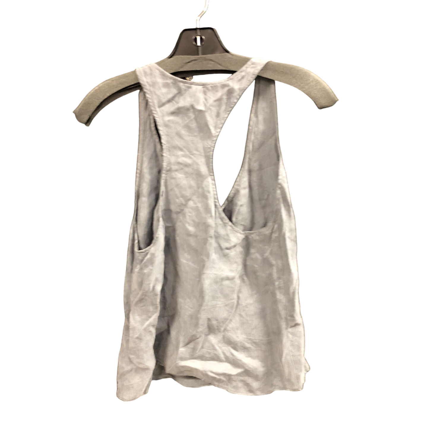 Top Sleeveless By Zara In Grey, Size: S