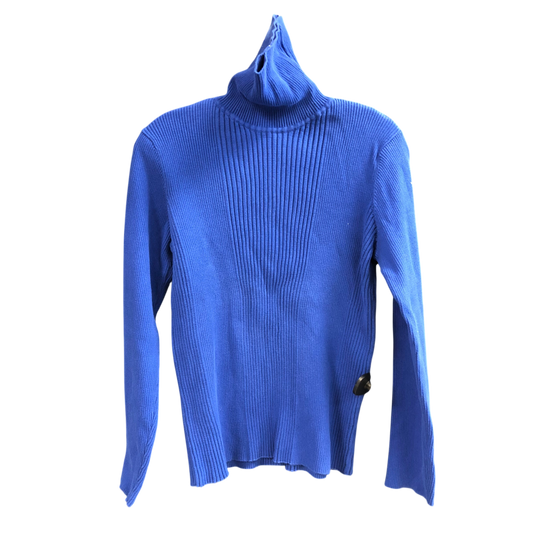 Top Long Sleeve By Jones New York In Blue, Size: Xl