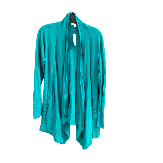 Teal Cardigan New York And Co, Size L