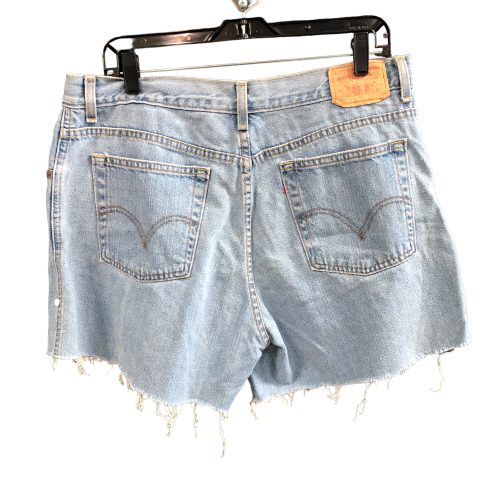 Blue Denim Shorts Levis, Size L