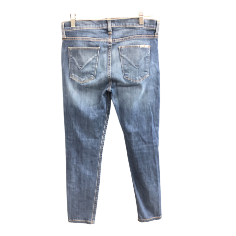 Jeans Skinny By Hudson In Blue Denim, Size: 6