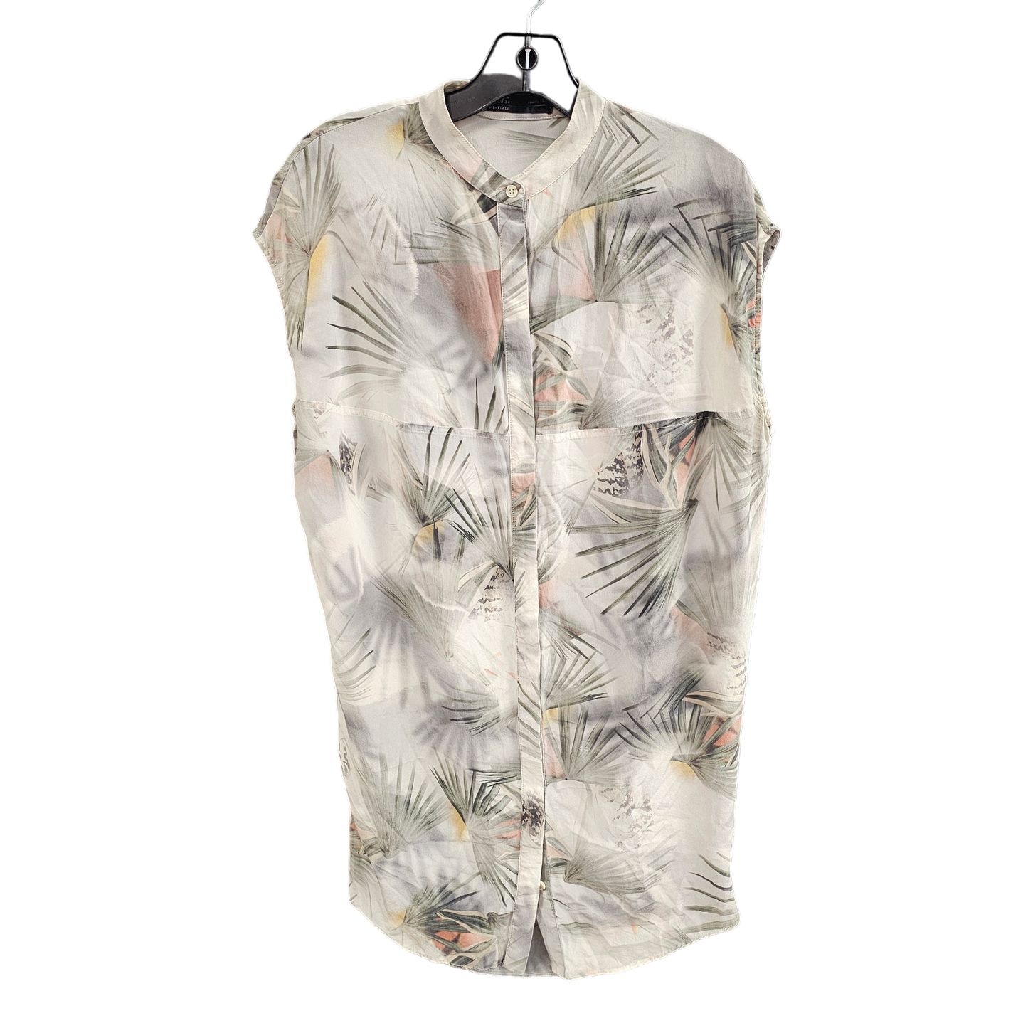 Tropical Print Dress Designer All Saints, Size 2