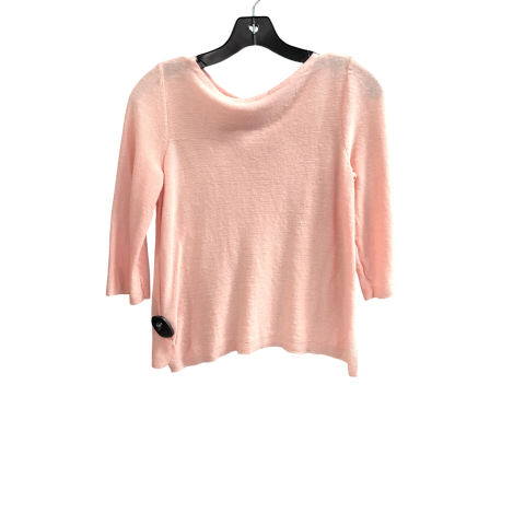 Top 3/4 Sleeve By J. Jill In Pink, Size: Xs