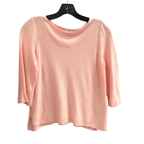 Top 3/4 Sleeve By J. Jill In Pink, Size: Xs