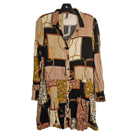 Tunic Long Sleeve By Zara  Size: L