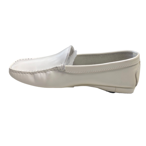 Cream Shoes Designer Tods, Size 6