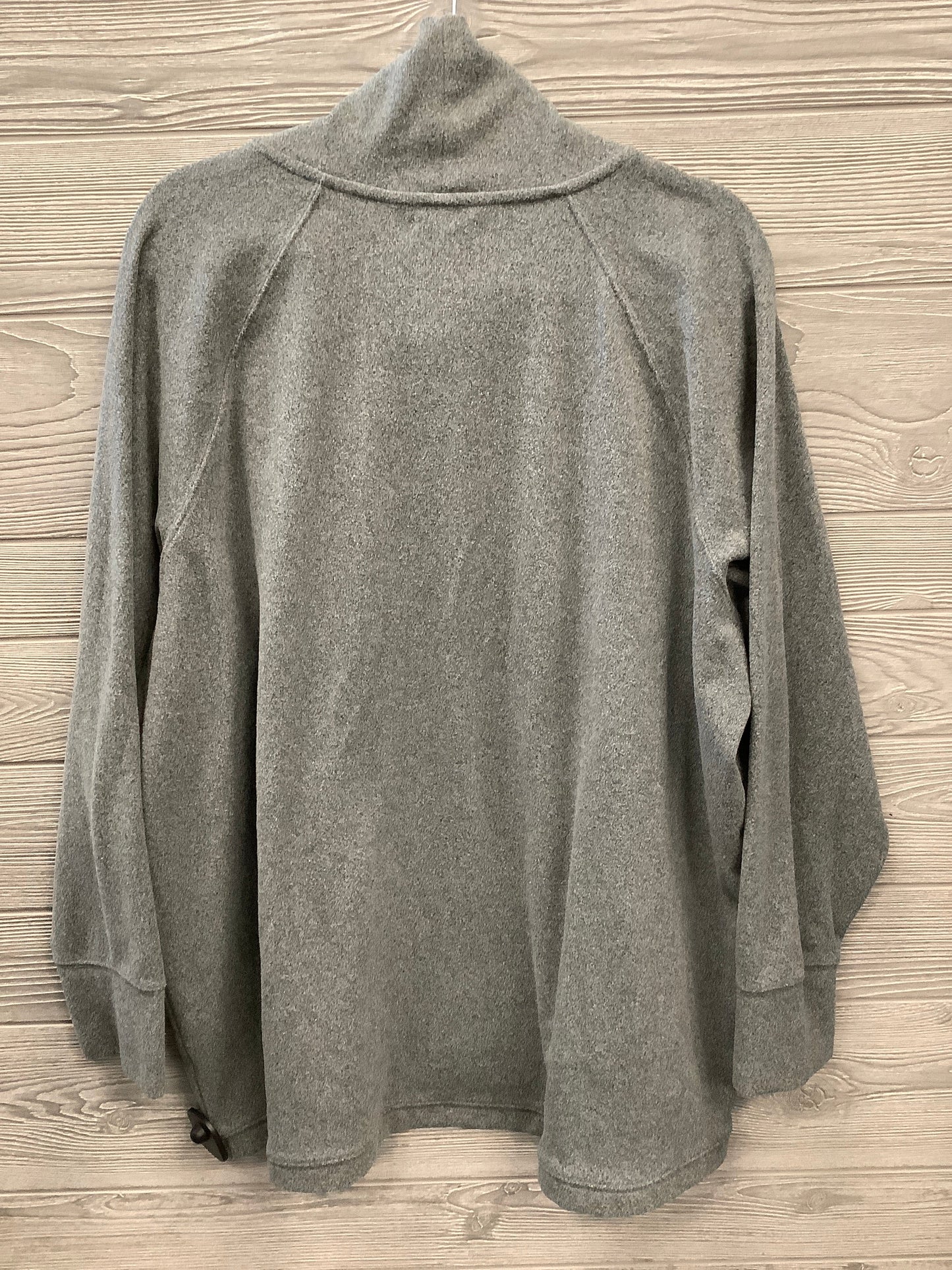 Sweatshirt Collar By Maurices In Grey, Size: 3x