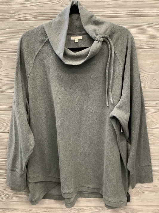 Sweatshirt Collar By Maurices In Grey, Size: 3x