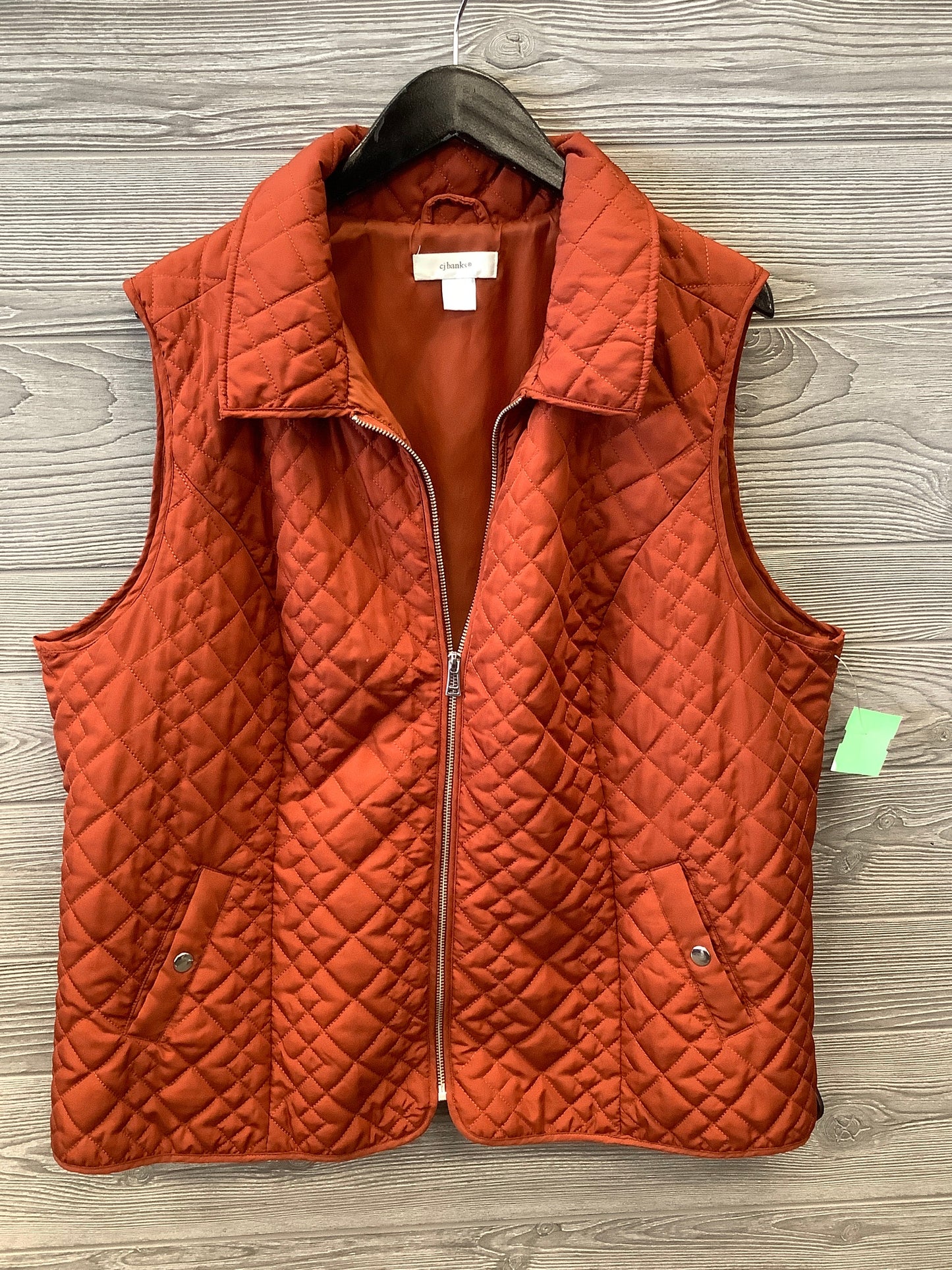 Vest Puffer & Quilted By Cj Banks  Size: 2x