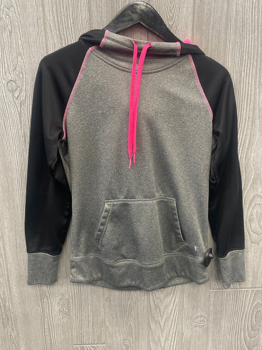 Athletic Sweatshirt Hoodie By Danskin Now In Grey, Size: Xs