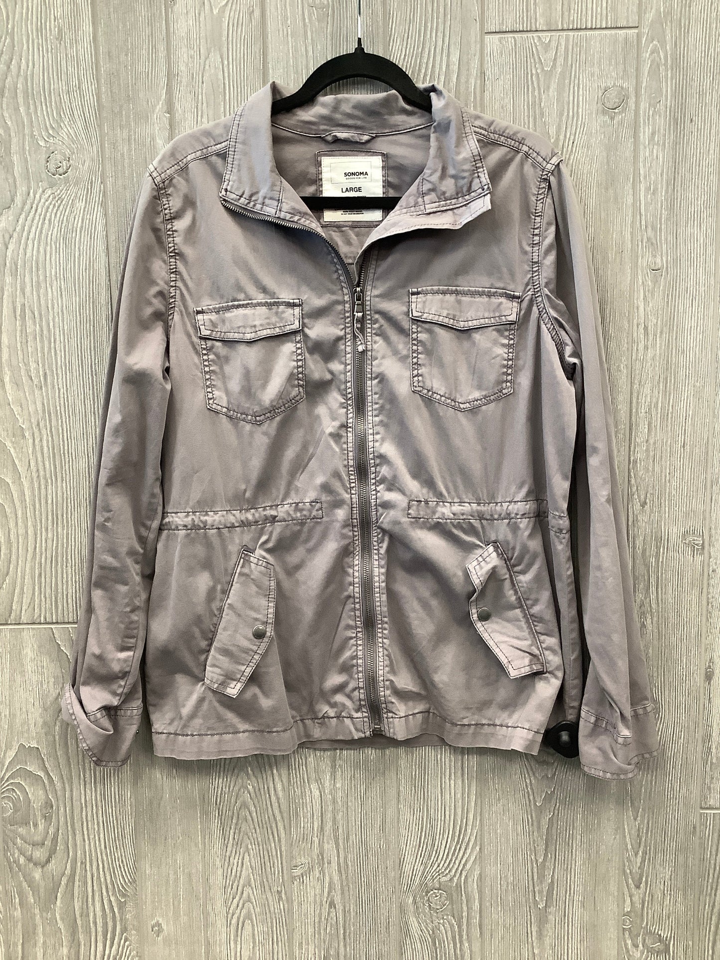 Jacket Other By Sonoma In Grey, Size: L