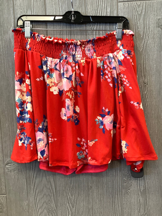 Skirt Mini & Short By White Birch In Red, Size: 12