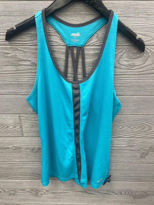 Athletic Tank Top By Avia In Blue, Size: S