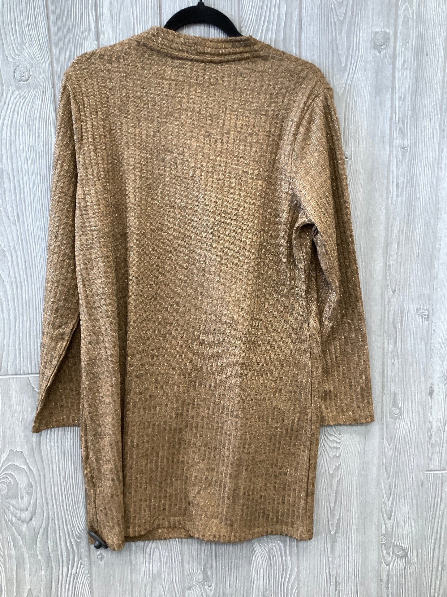 Gold Cardigan Dennis Basso Qvc, Size L