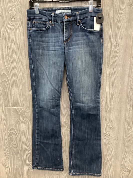 Blue Denim Jeans Designer Joes Jeans, Size 2