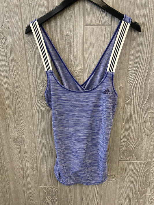 Athletic Tank Top By Adidas In Purple, Size: L