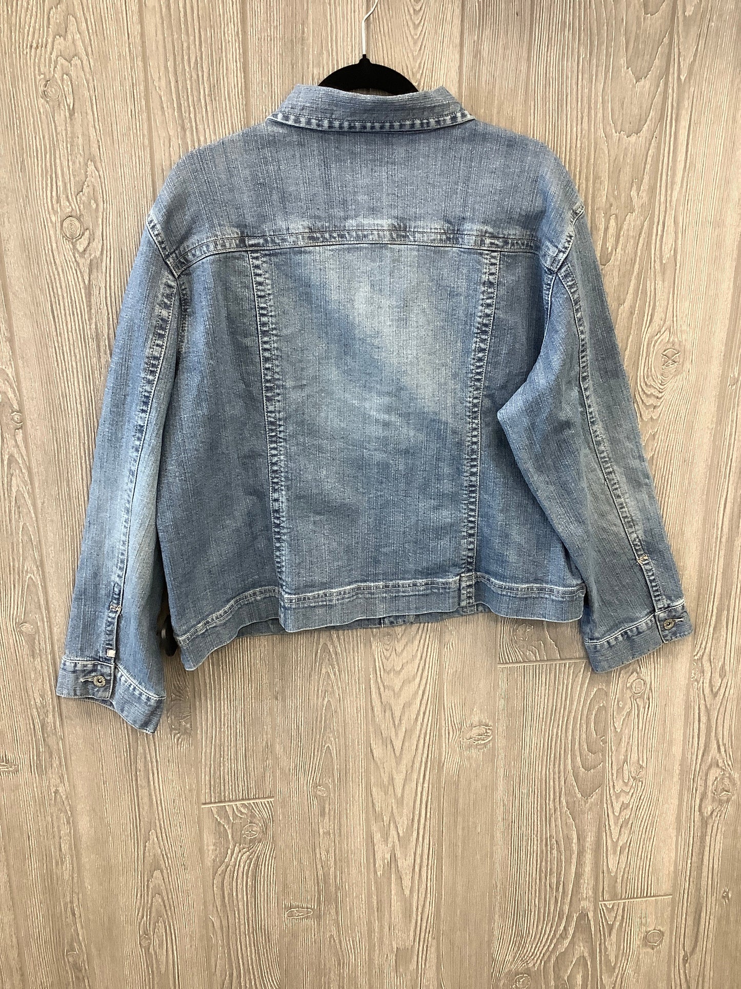 Blue Denim Jacket Denim Chicos, Size Xl