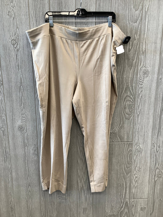 Pants Other By Susan Graver In Beige, Size: 24