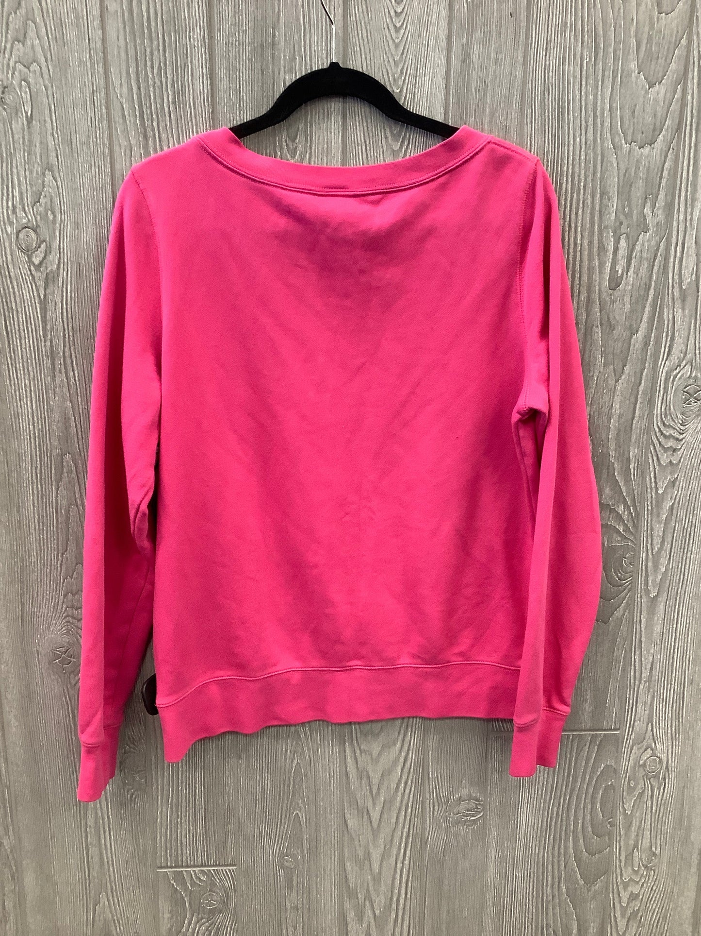 Athletic Sweatshirt Crewneck By Nike Apparel In Pink, Size: Xl