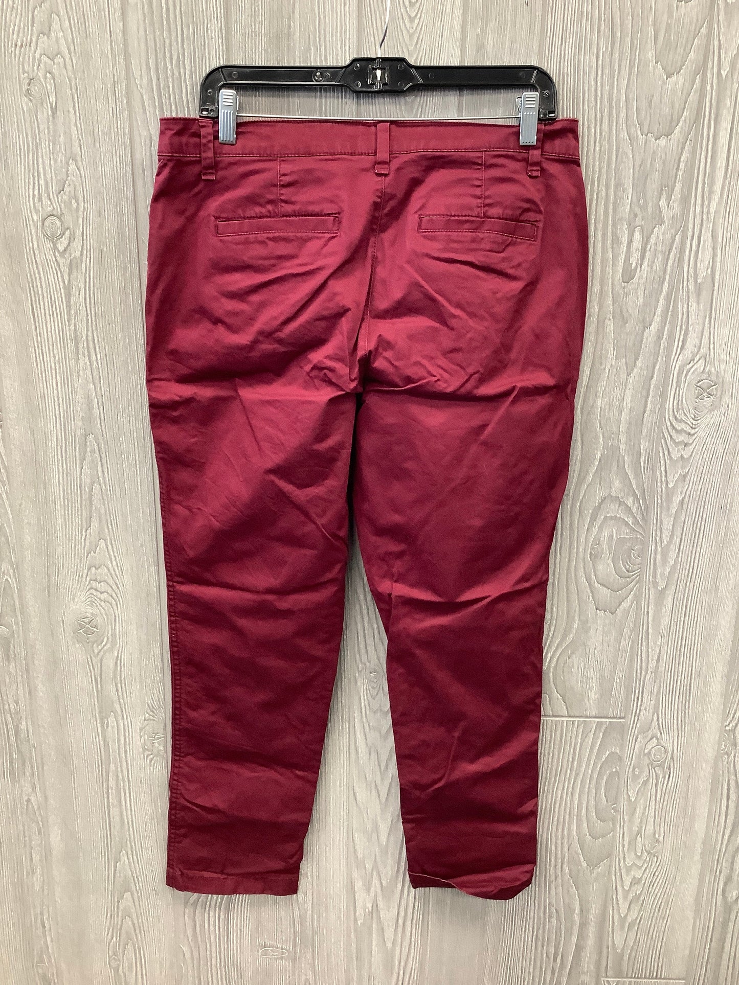 Pants Chinos & Khakis By Gap In Red, Size: 10