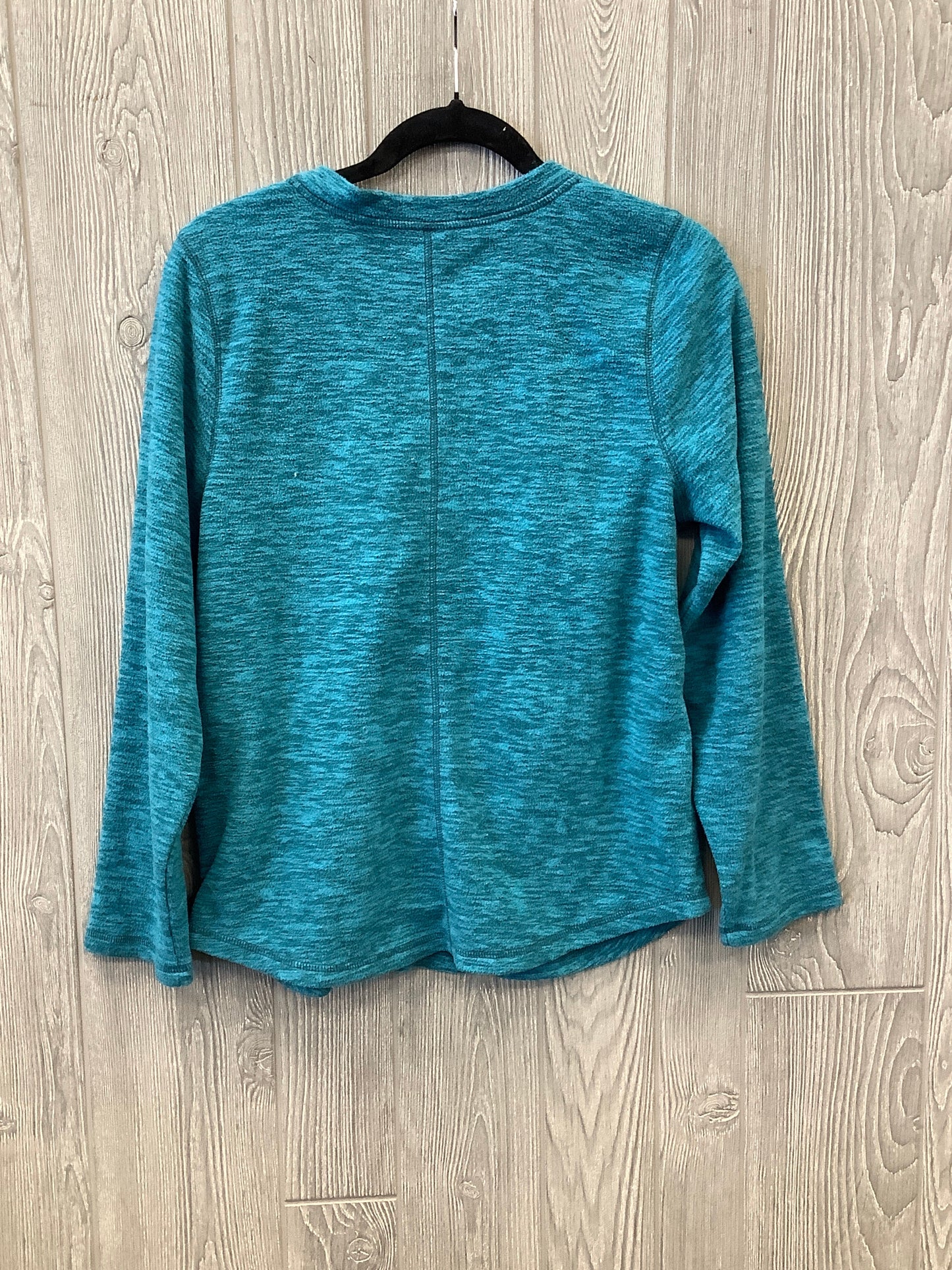 Top Long Sleeve By St Johns Bay In Blue, Size: S