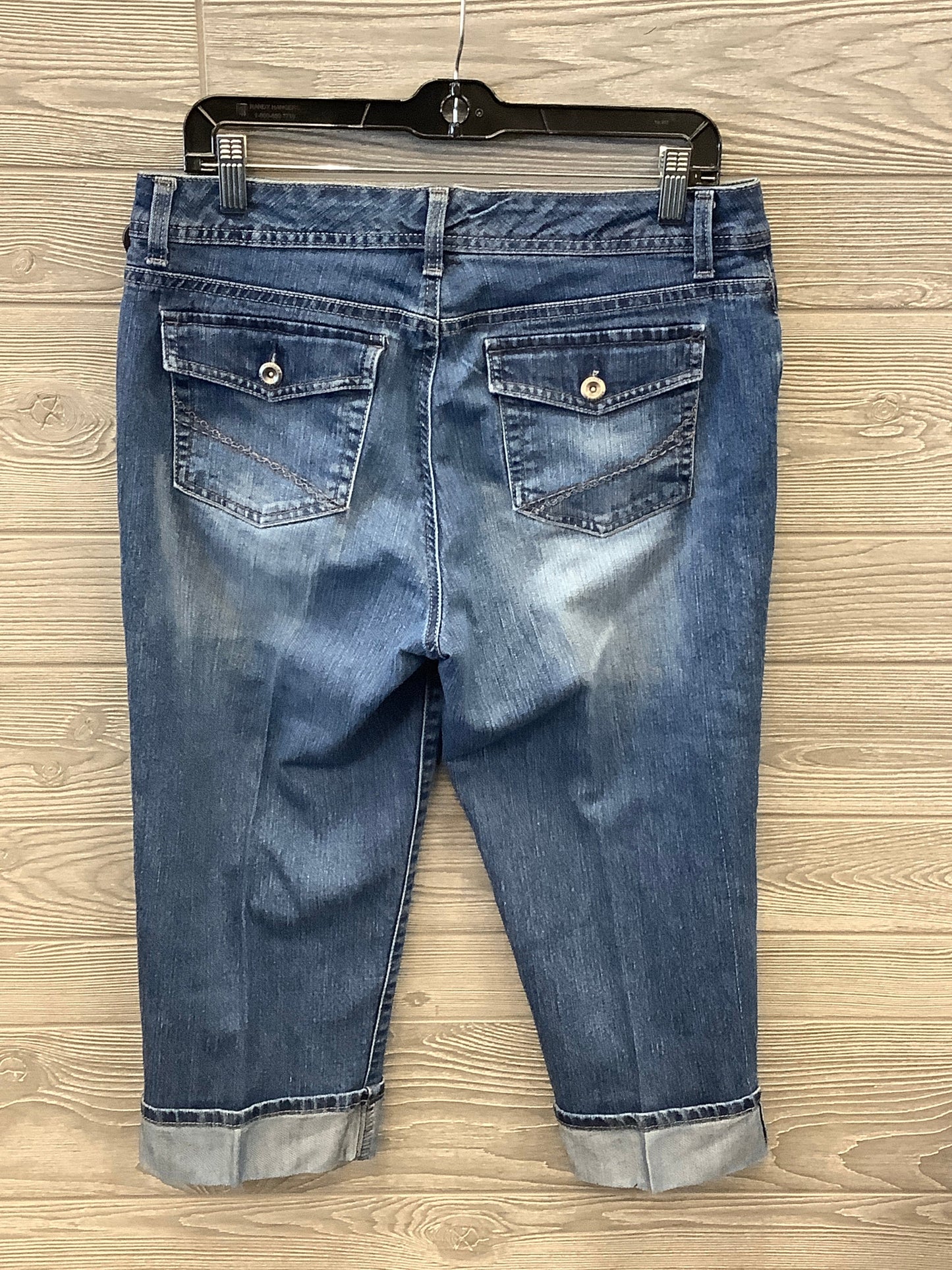 Capris By Sonoma In Blue Denim, Size: 12