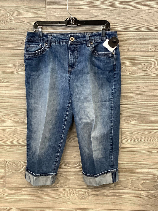 Capris By Sonoma In Blue Denim, Size: 12