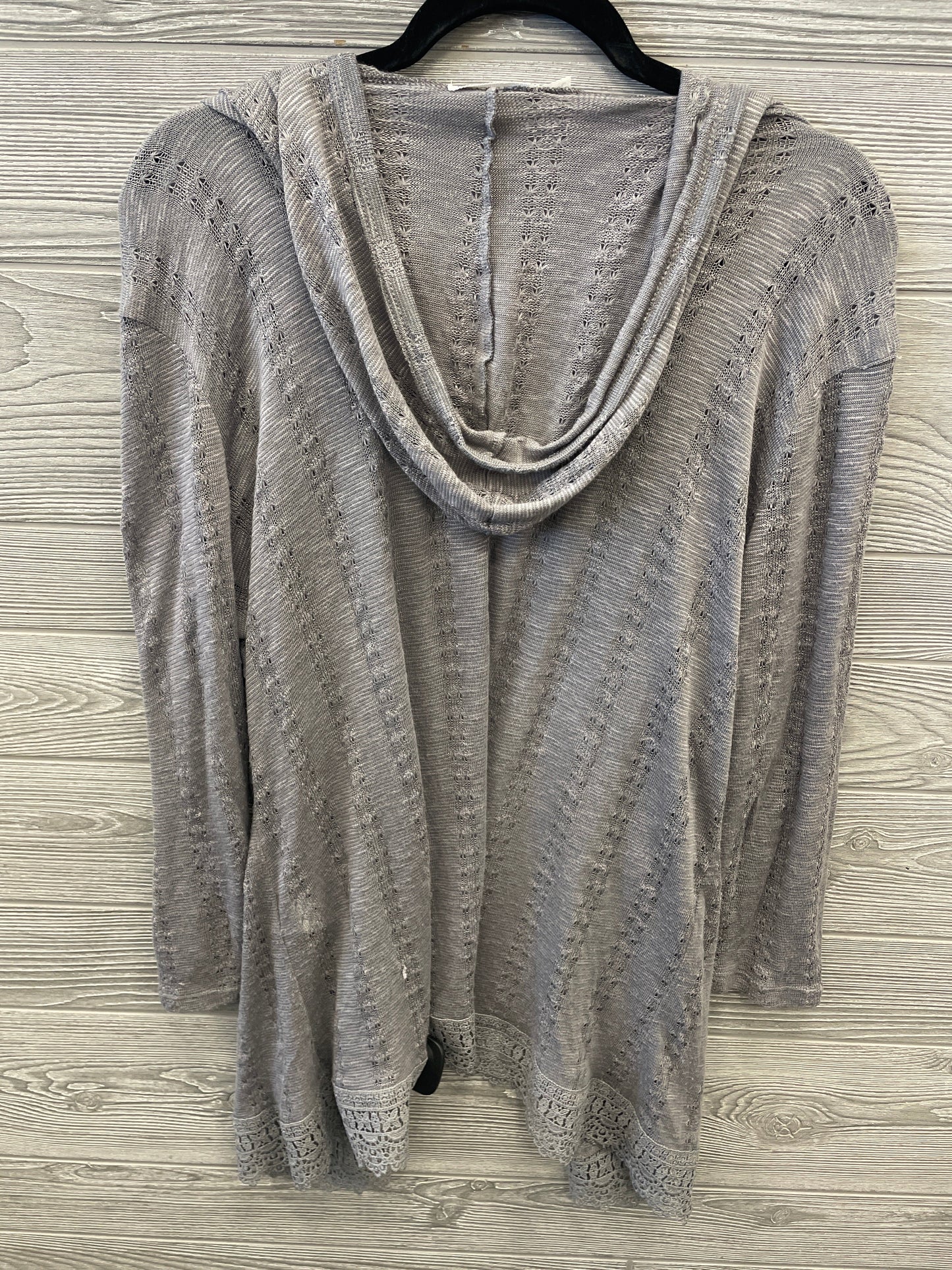 Cardigan By Maurices In Grey, Size: 2x