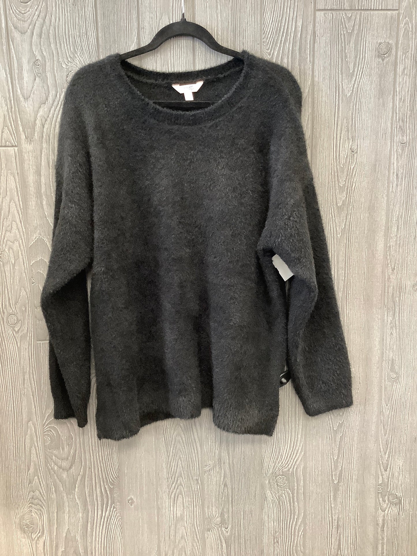 Sweater By Terra & Sky In Black, Size: 1x