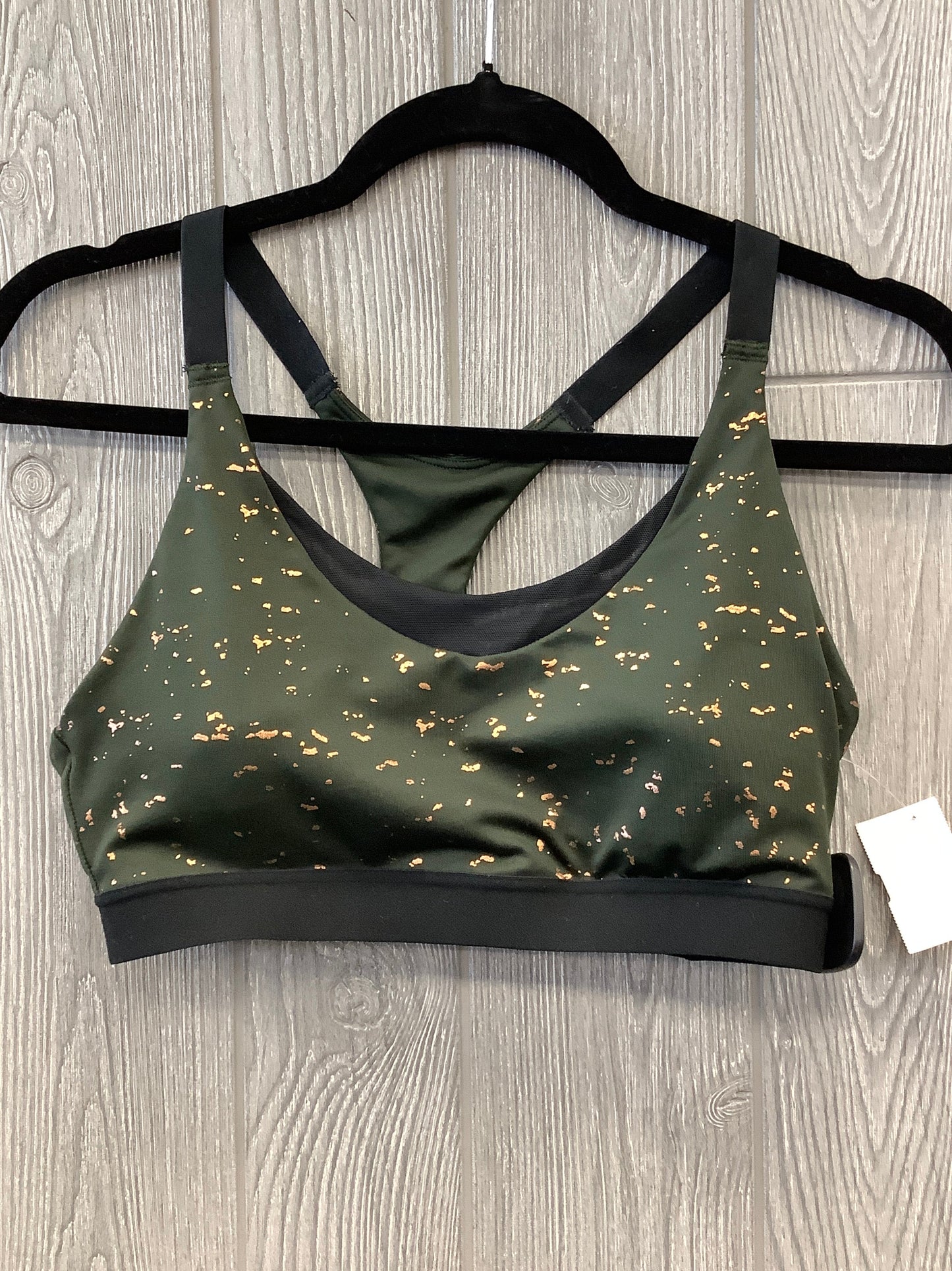 Athletic Bra By Champion In Green, Size: L