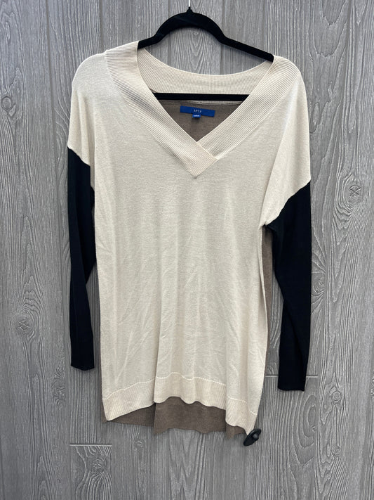 Sweater By Apt 9 In Cream, Size: S