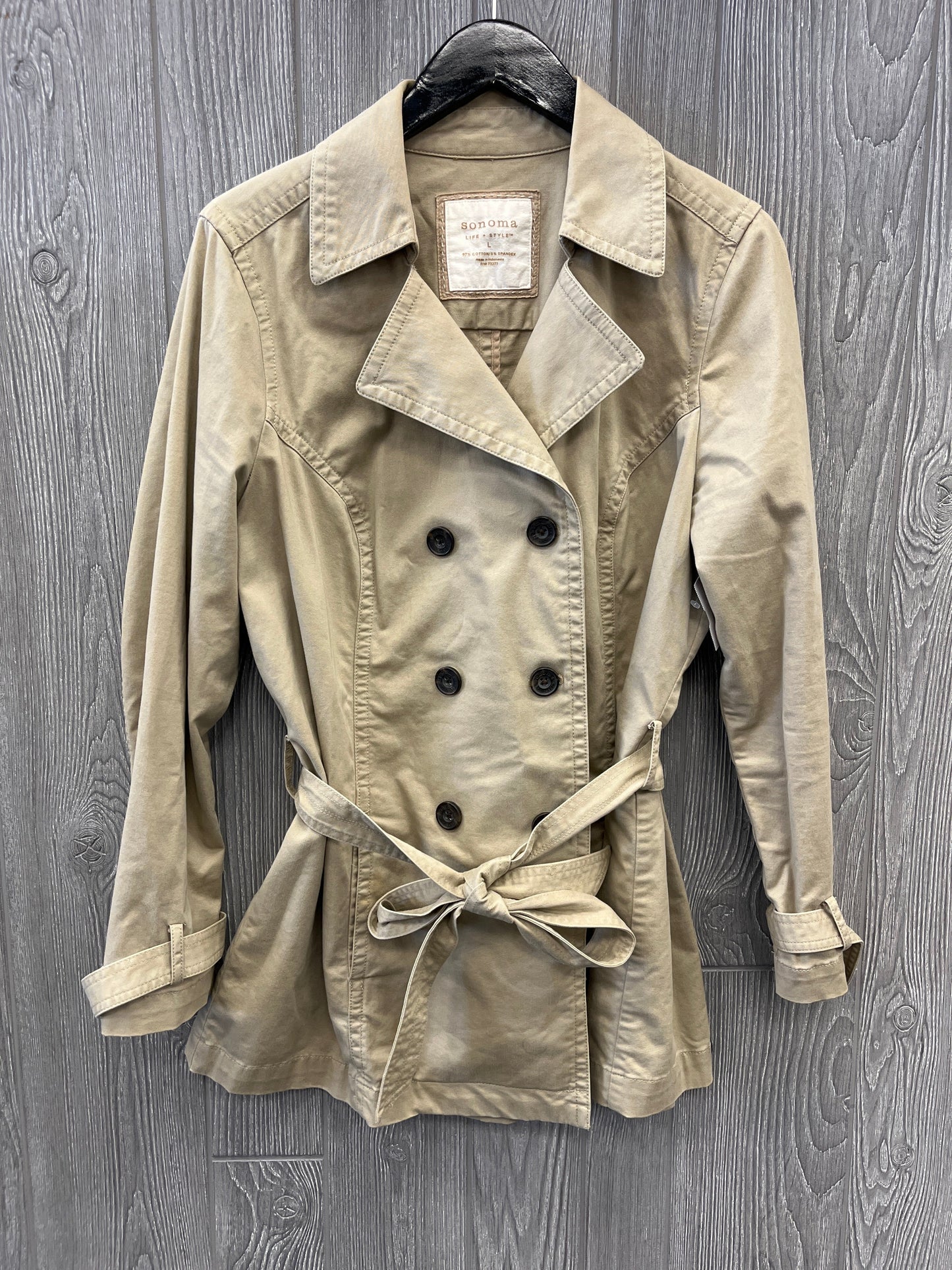 Jacket Other By Sonoma In Tan, Size: L