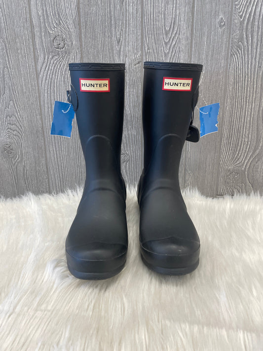 Boots Rain By Hunter In Black, Size: 8