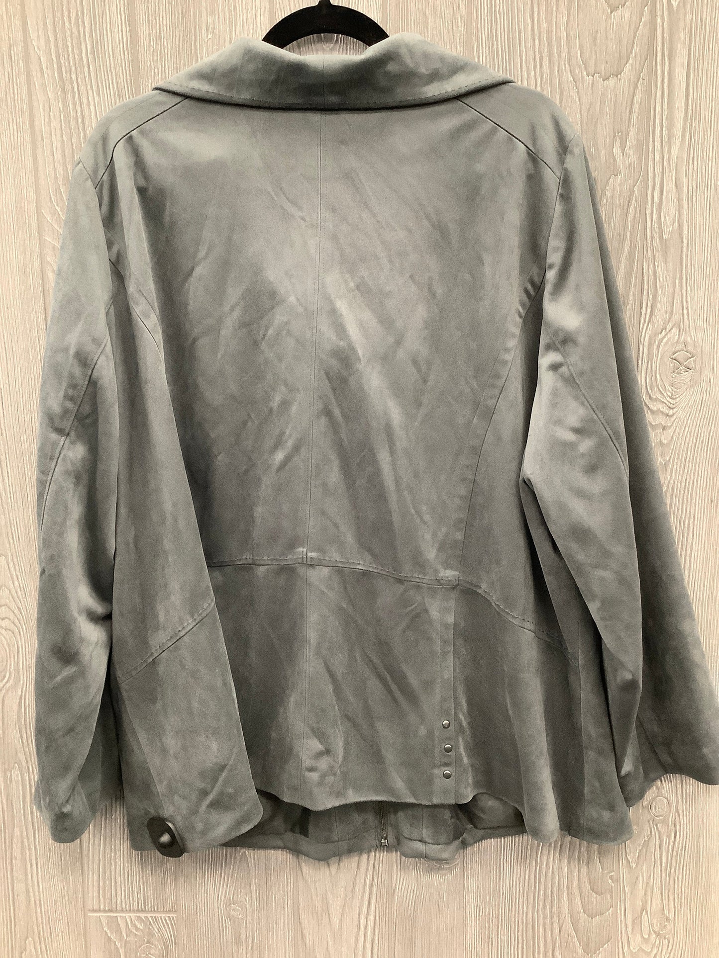 Jacket Other By Cj Banks In Grey, Size: 3x