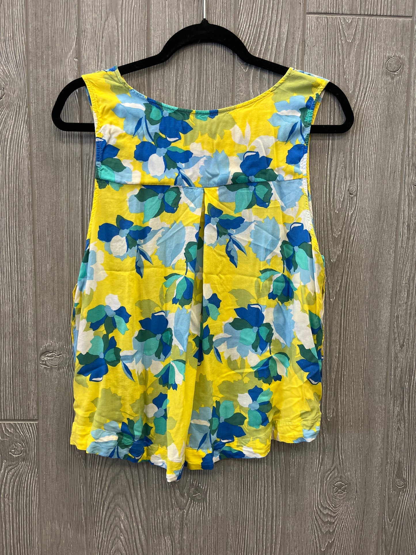 Top Sleeveless By Draper James In Yellow, Size: L