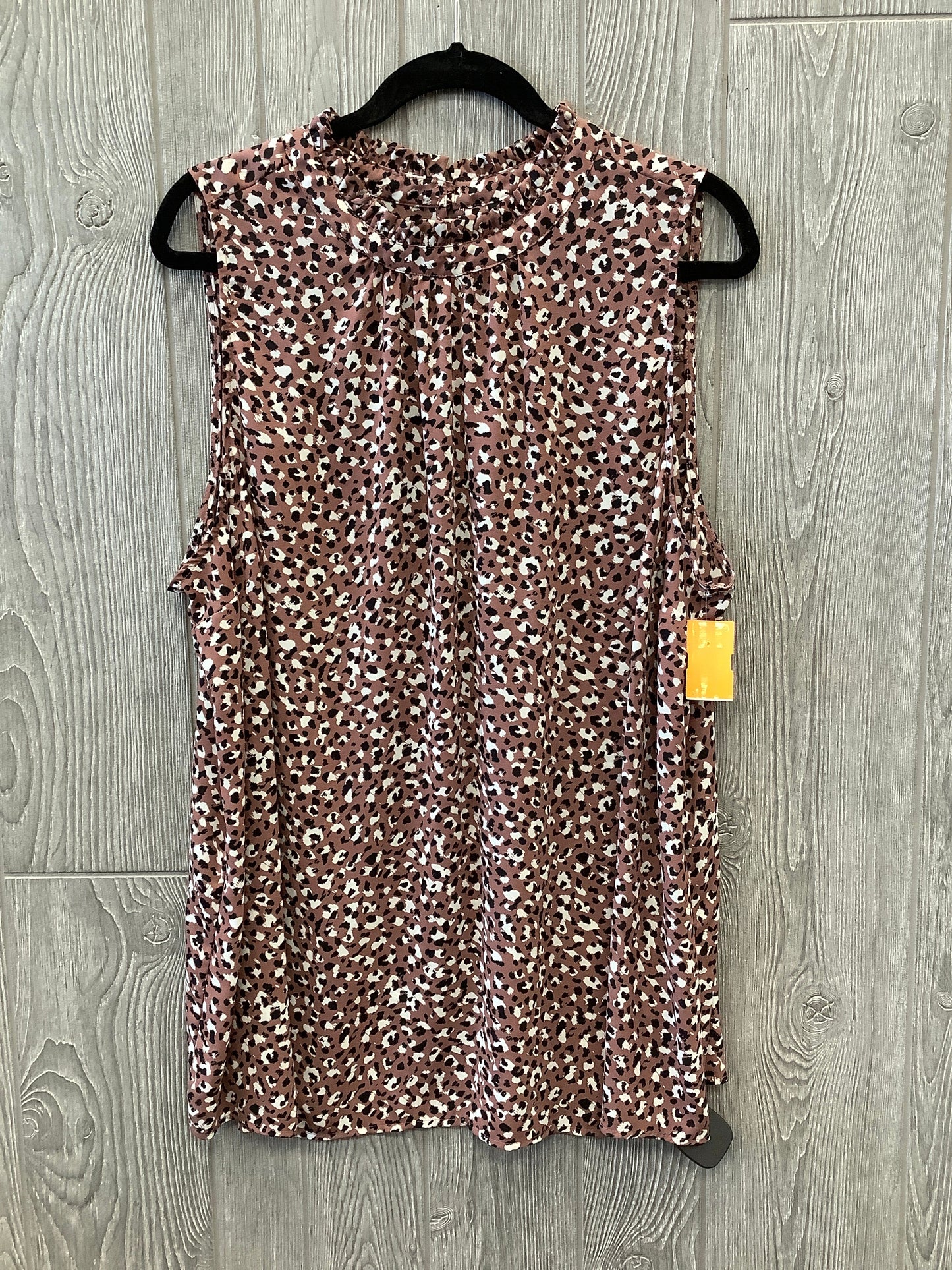 Top Sleeveless By Torrid In Brown, Size: 3x