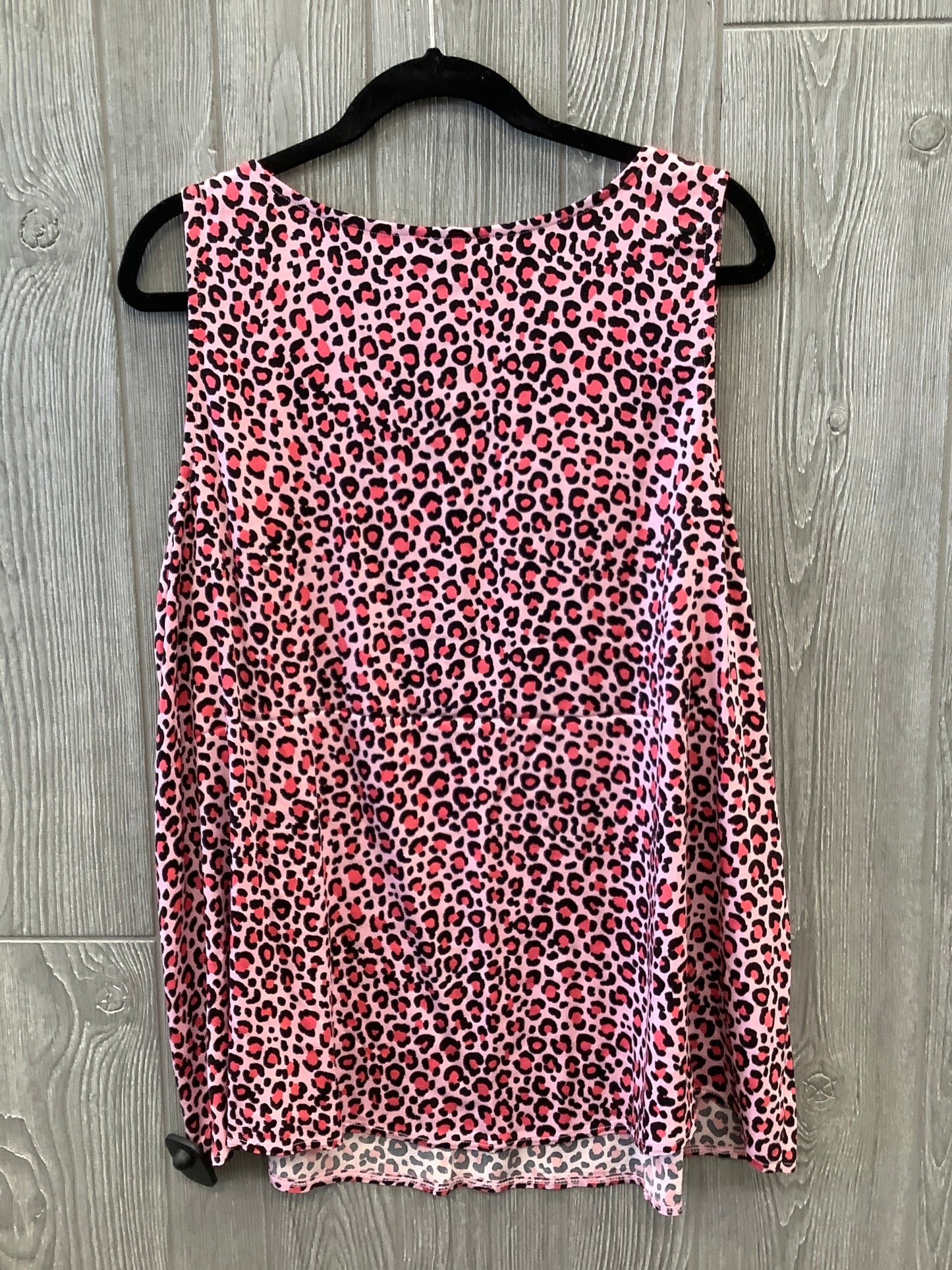 Top Sleeveless By Torrid In Pink, Size: 1x