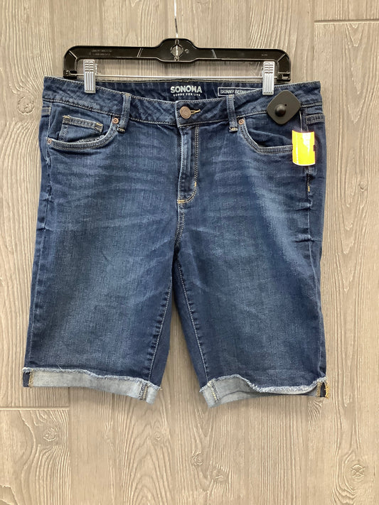 Shorts By Sonoma In Blue Denim, Size: 12