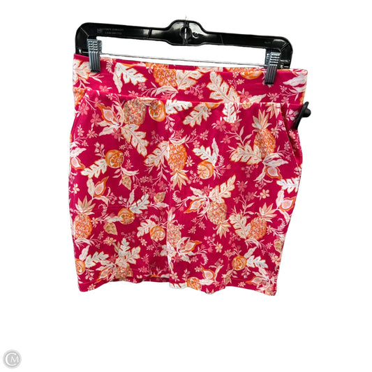 Skirt Mini & Short By Croft And Barrow In Pink, Size: 6