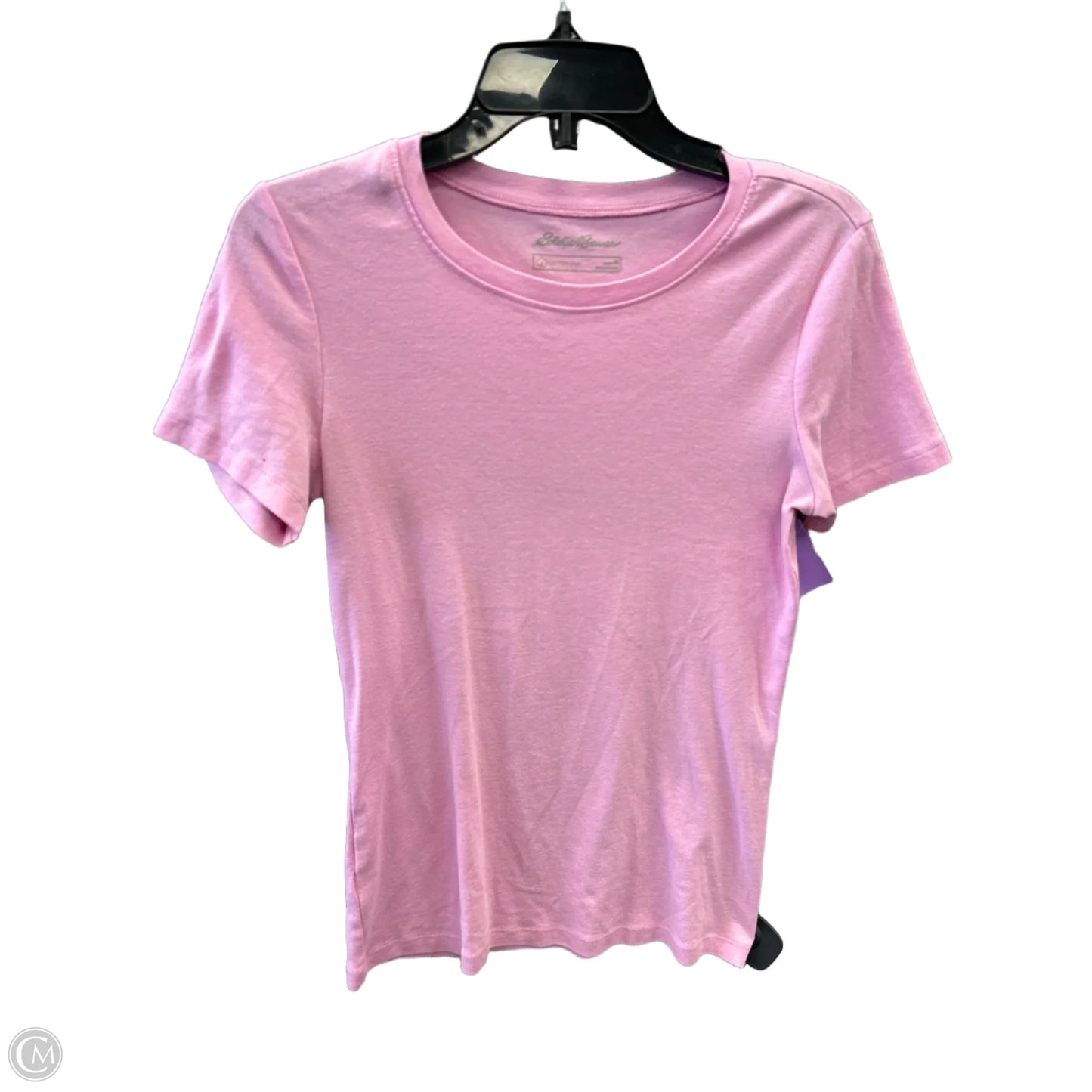 Top Short Sleeve Basic By Eddie Bauer In Pink, Size: M