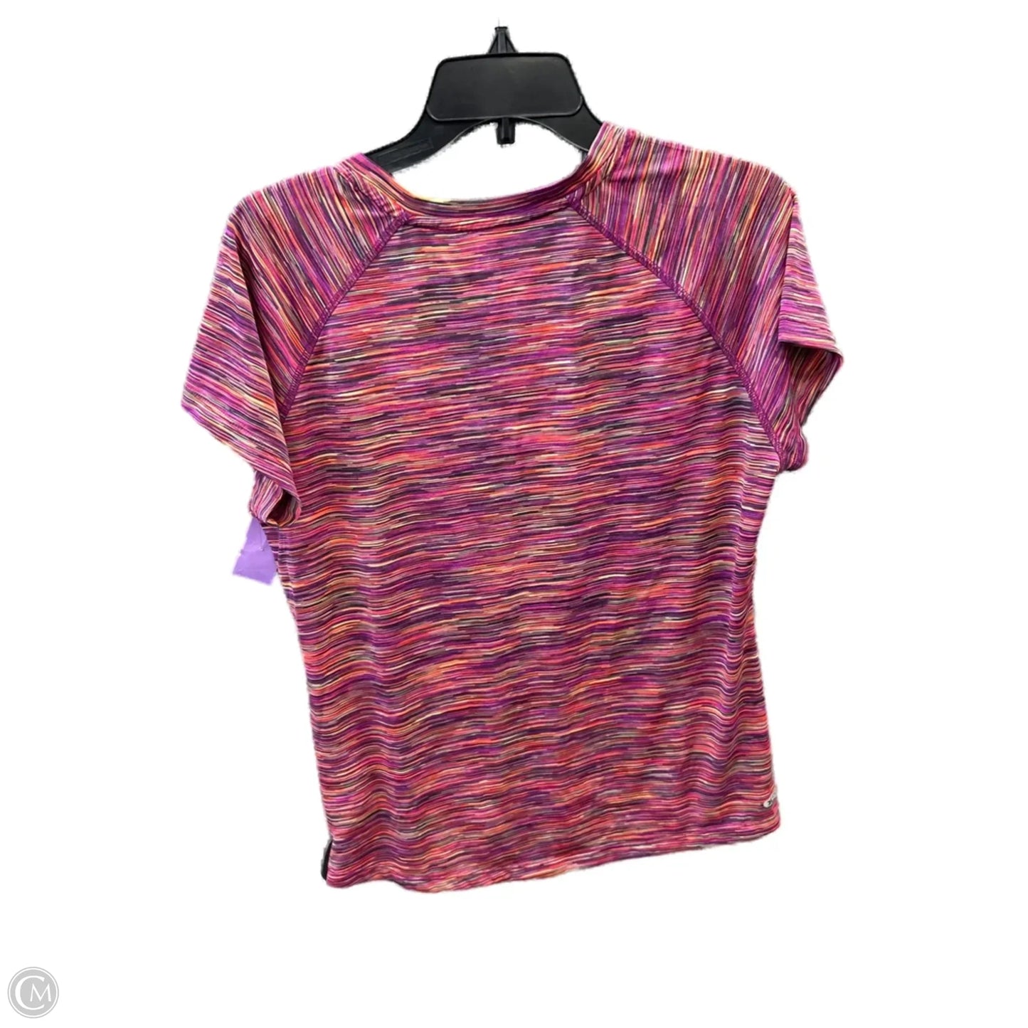 Athletic Top Short Sleeve By Rbx In Pink, Size: Xl