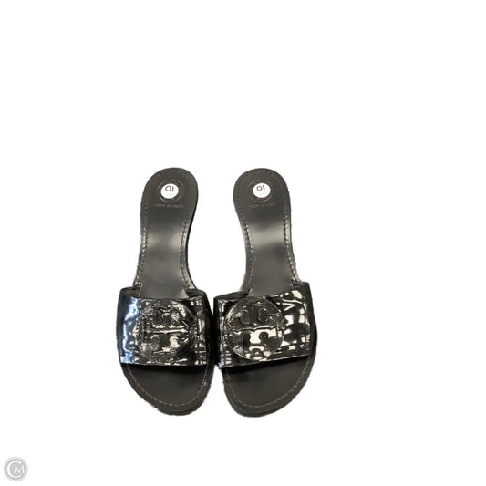Sandals Designer By Tory Burch In Black, Size: 10