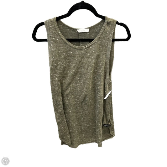 Top Sleeveless By Lush In Green, Size: L