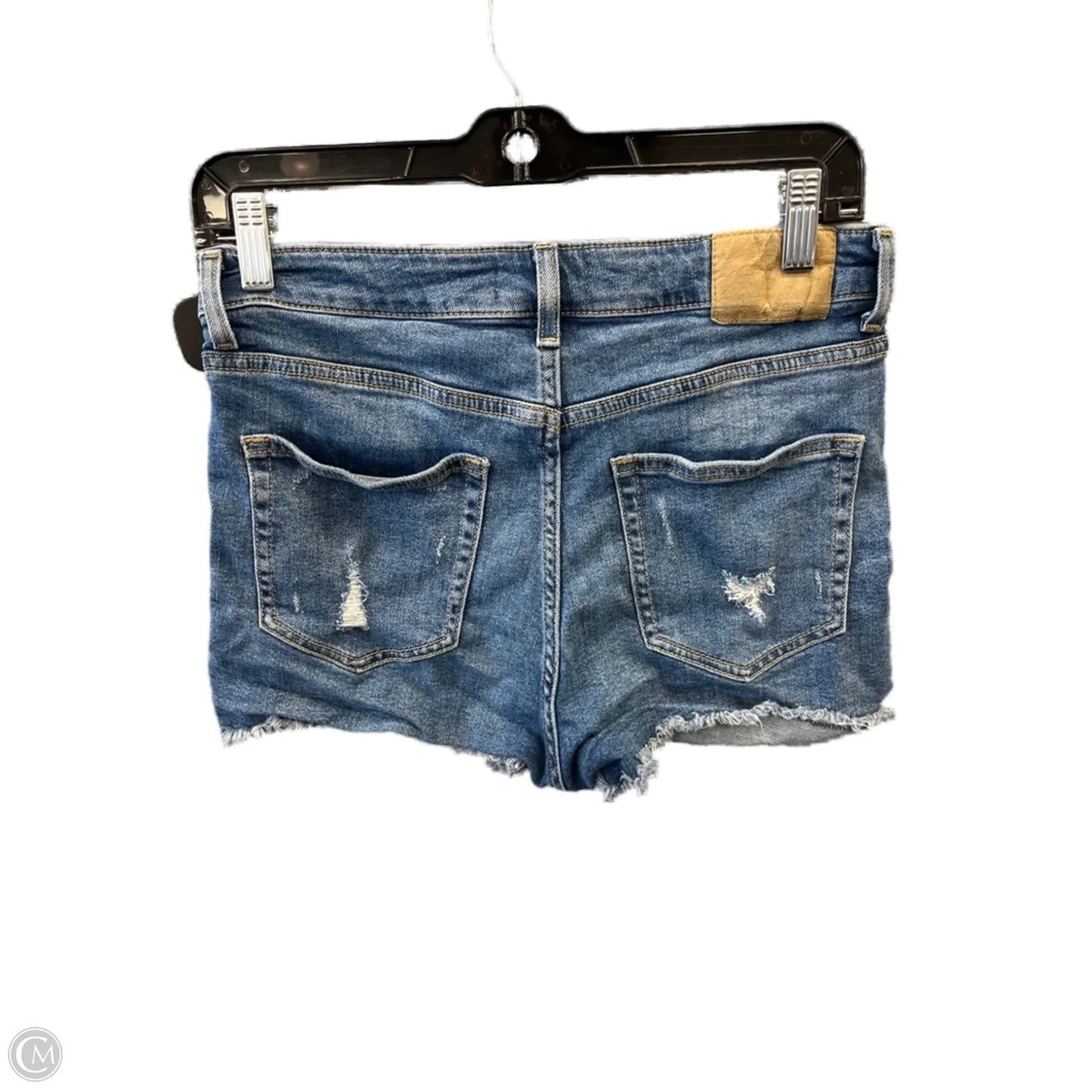 Shorts By H&m In Blue Denim, Size: 6