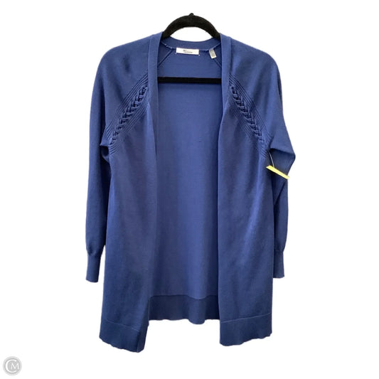 Sweater Cardigan By 89th And Madison In Blue, Size: S