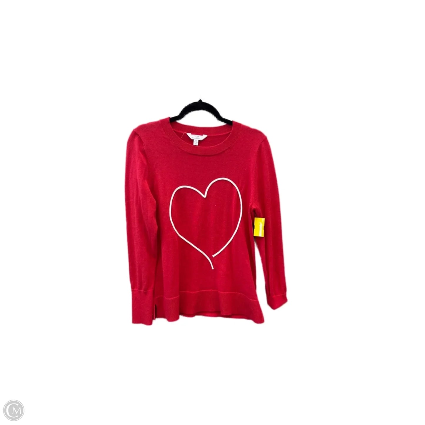Sweater By Time And Tru In Red, Size: M